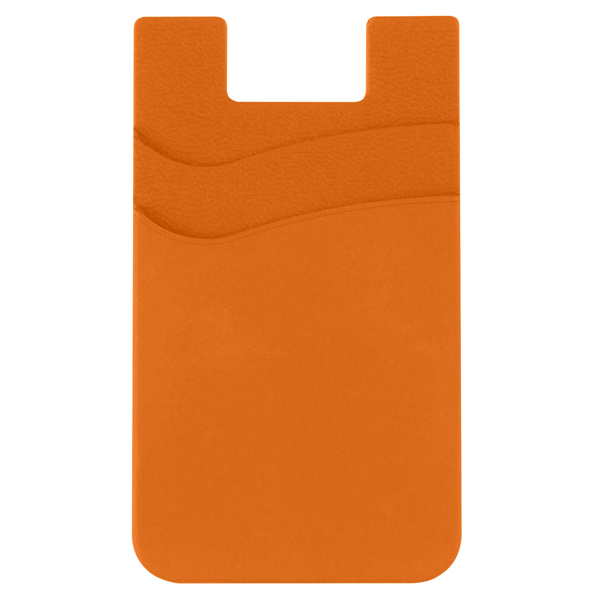Dual Pocket Silicone Phone Wallet