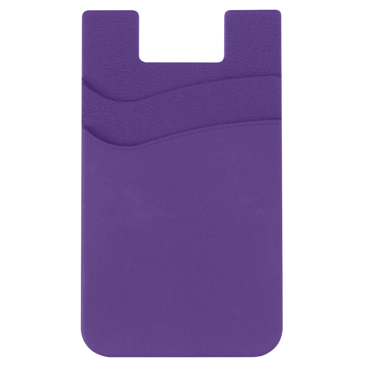 Dual Pocket Silicone Phone Wallet-HIT