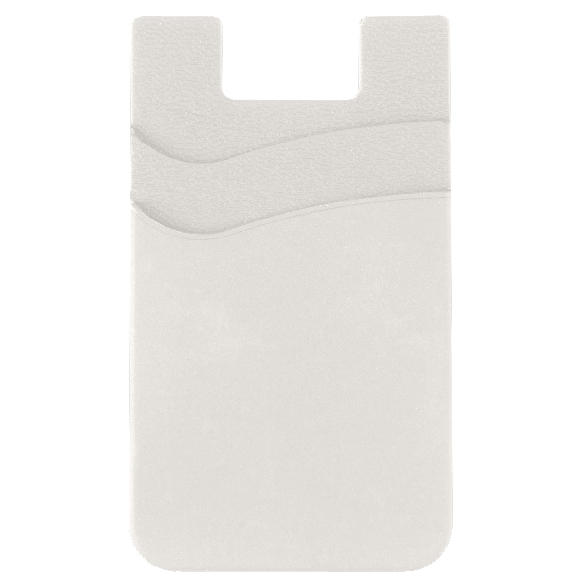 Dual Pocket Silicone Phone Wallet