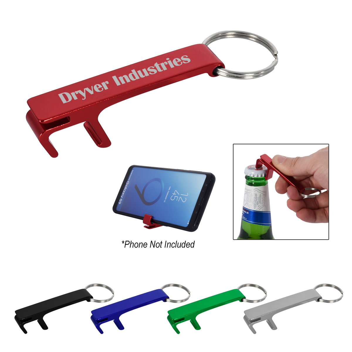 23321 Knox Key Chain With Phone Holder Hit Promotional Products