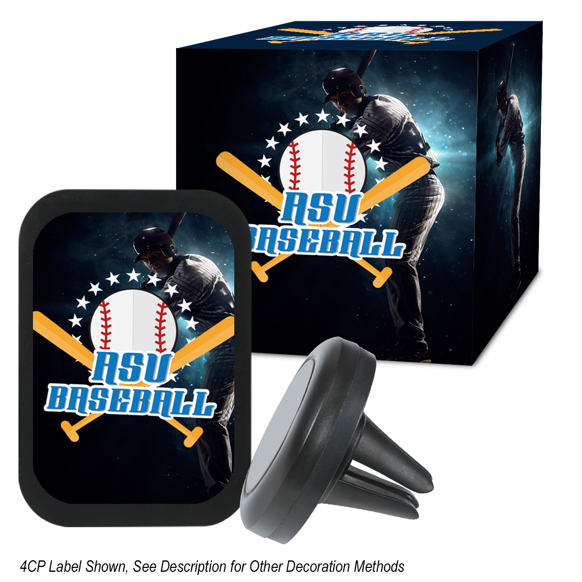 Auto Phone Mount WITH CUSTOM BOX-HIT