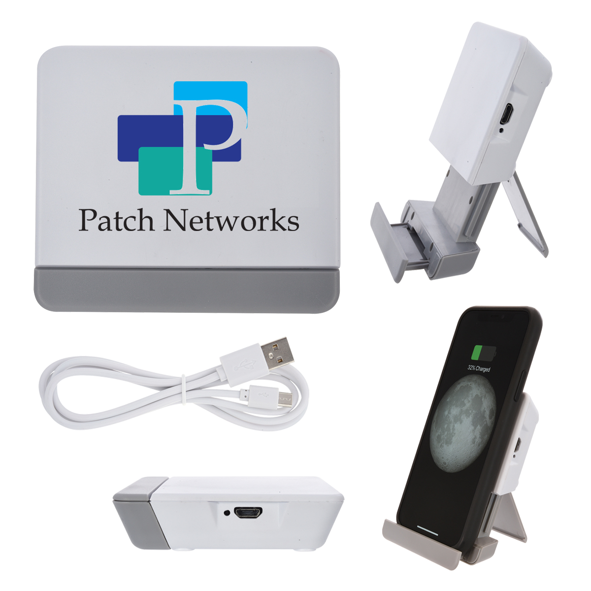Compact Wireless Charging Pad & Stand-HIT