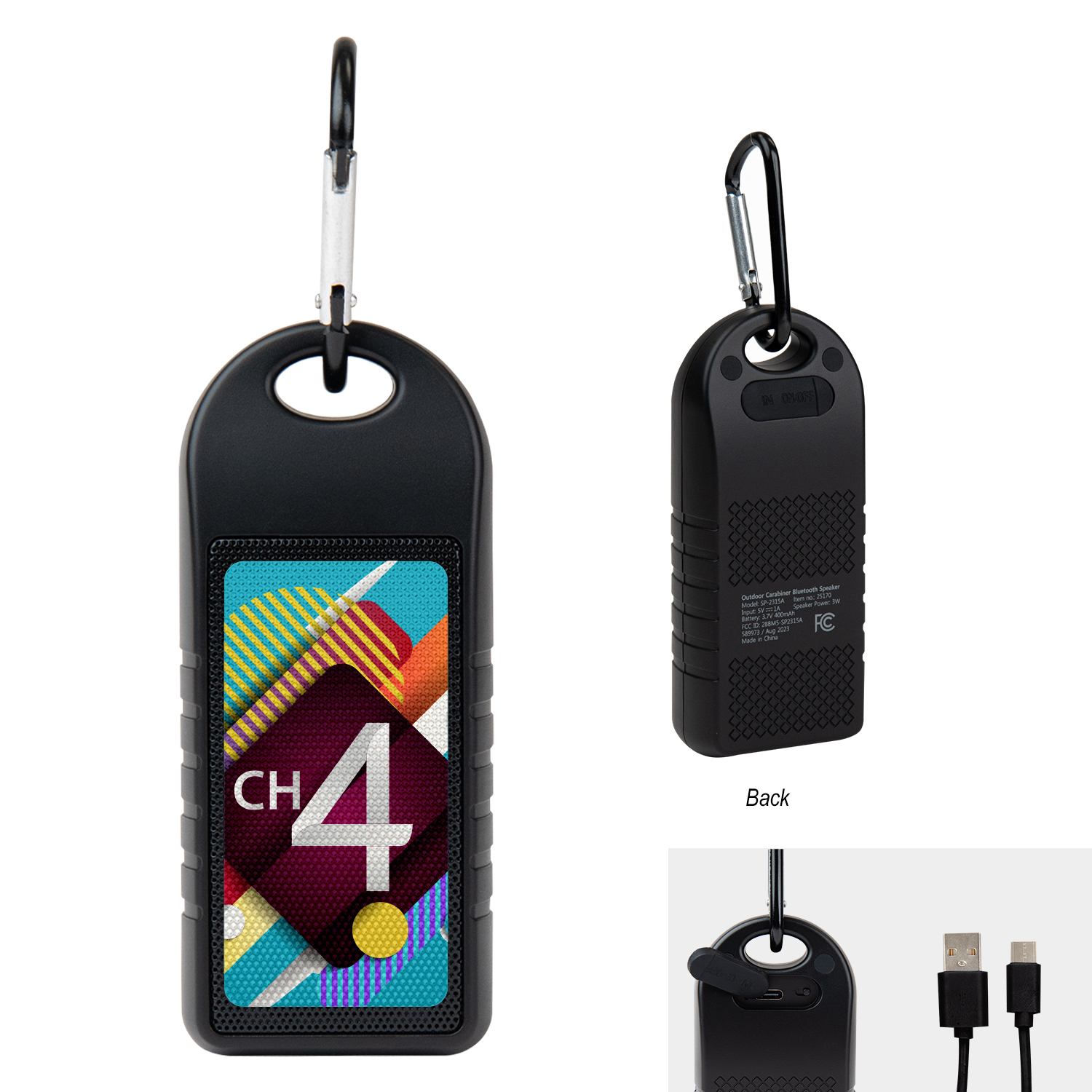 Outdoor Carabiner Speaker-HIT