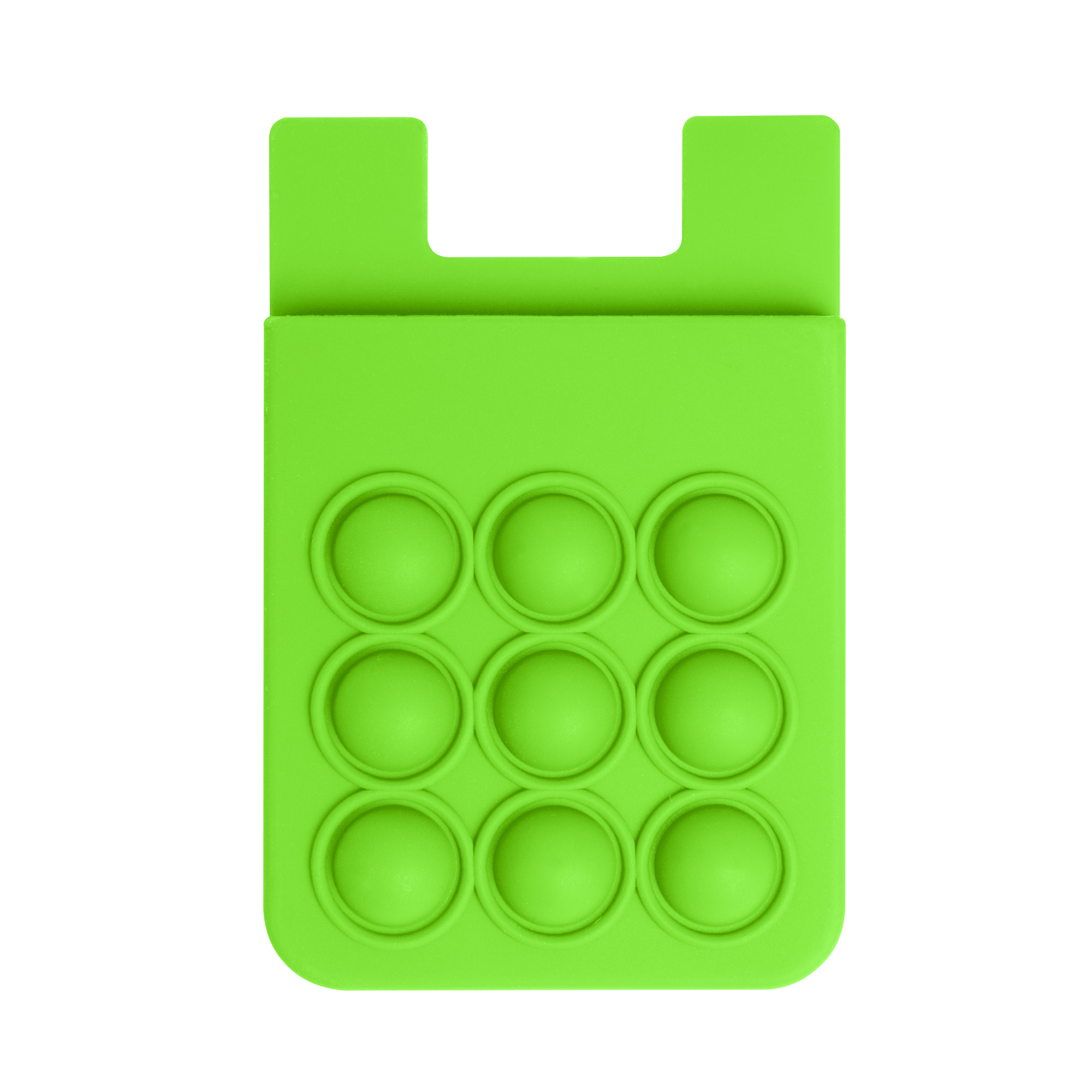 Push Pop Phone Wallet - LIME
