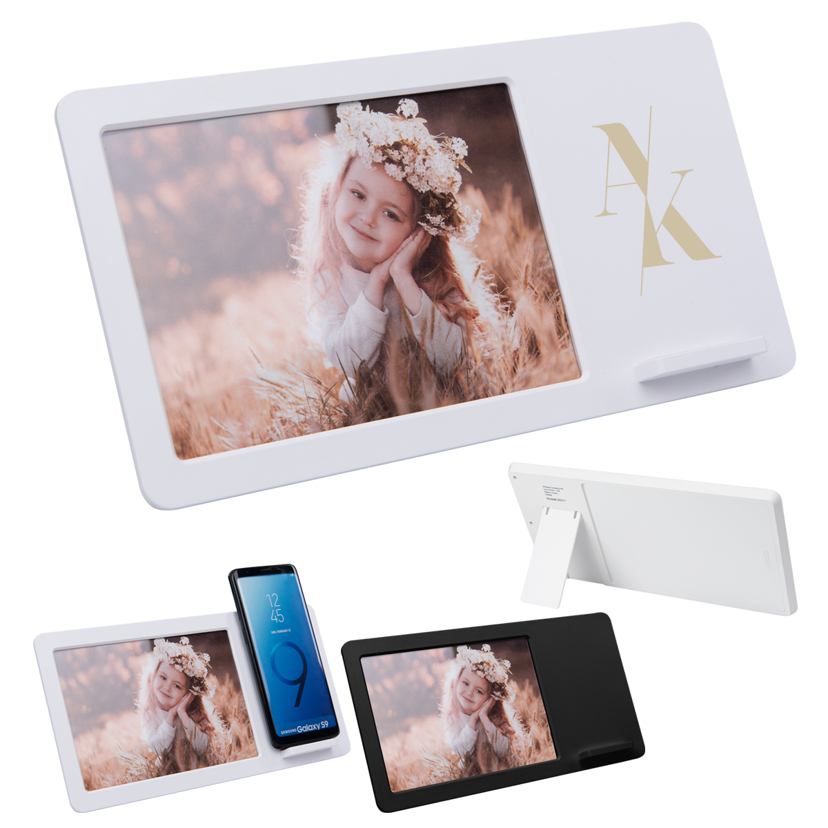 4x6 Picture Frame With Wireless Charger-HIT
