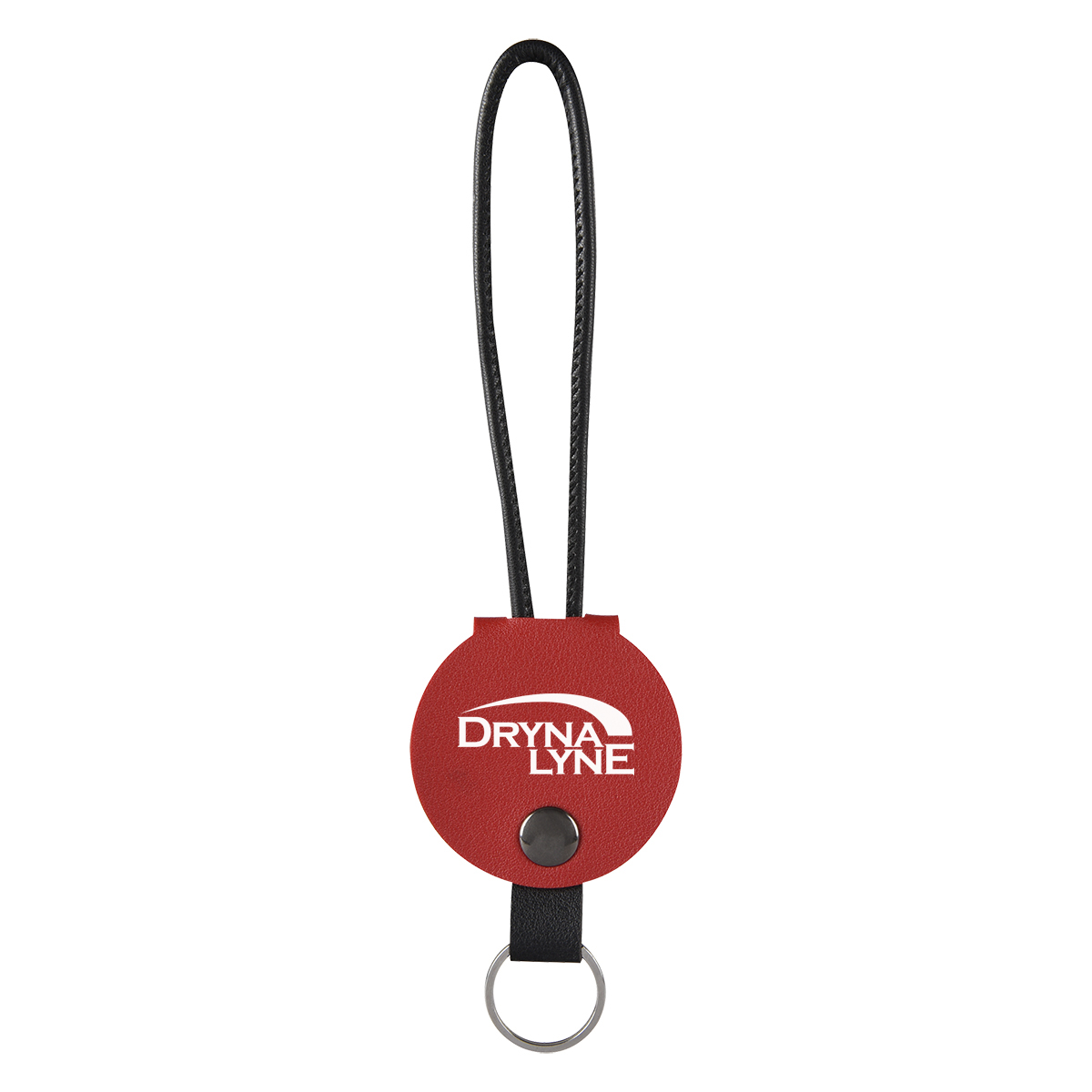 3-In-1 Charging Cable Snap Wrap & Key Ring-HIT