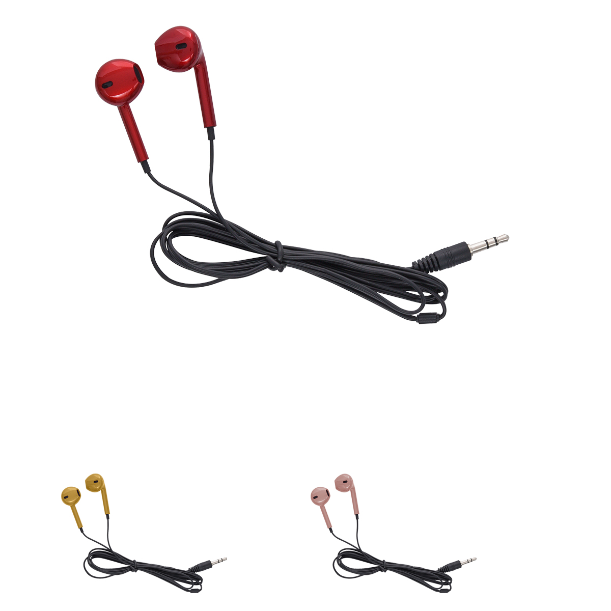 Metallic Wired Earbuds