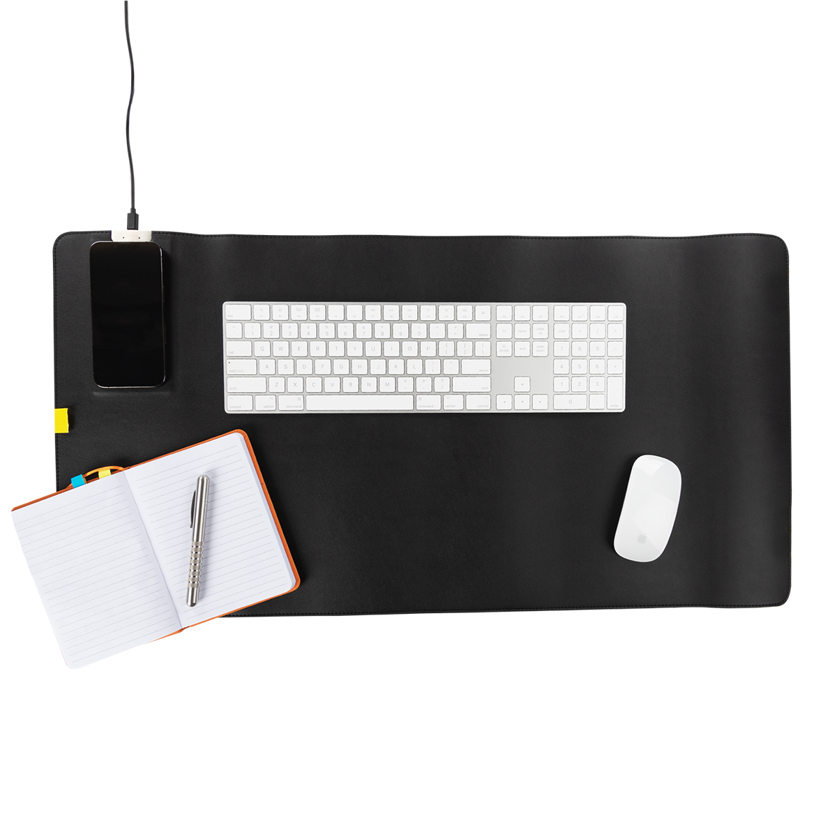 Desk Mat With 15W Wireless Charger