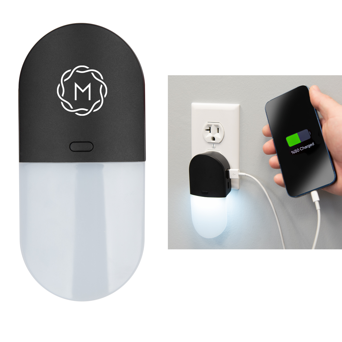 Power Adapter Night Light-HIT