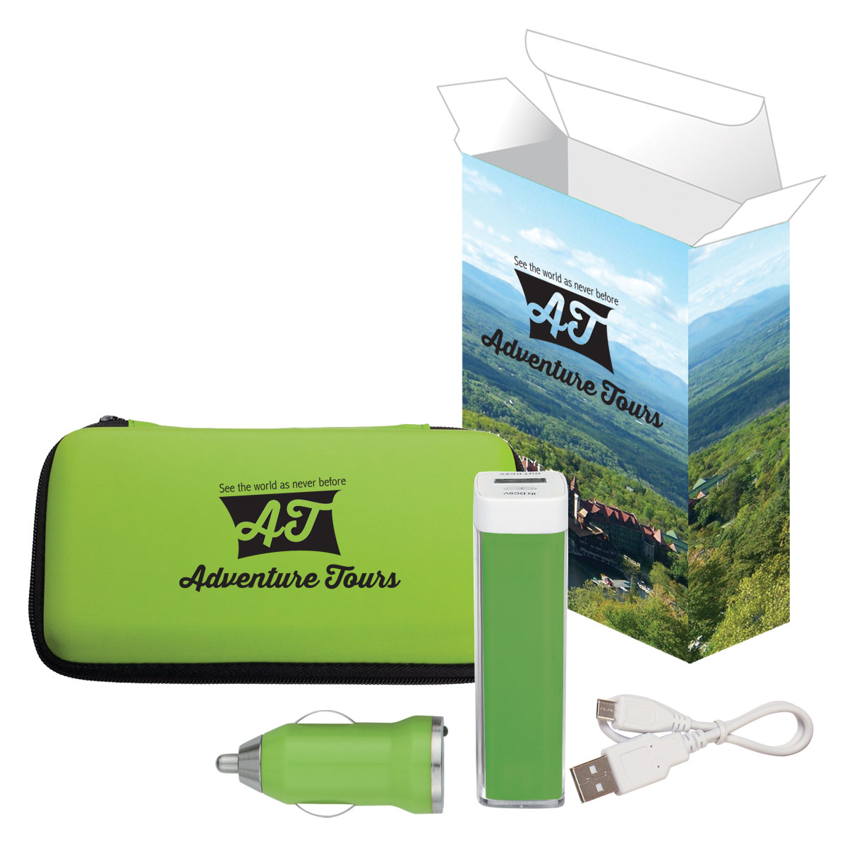 Deluxe Travel Kit With Custom Box-HIT