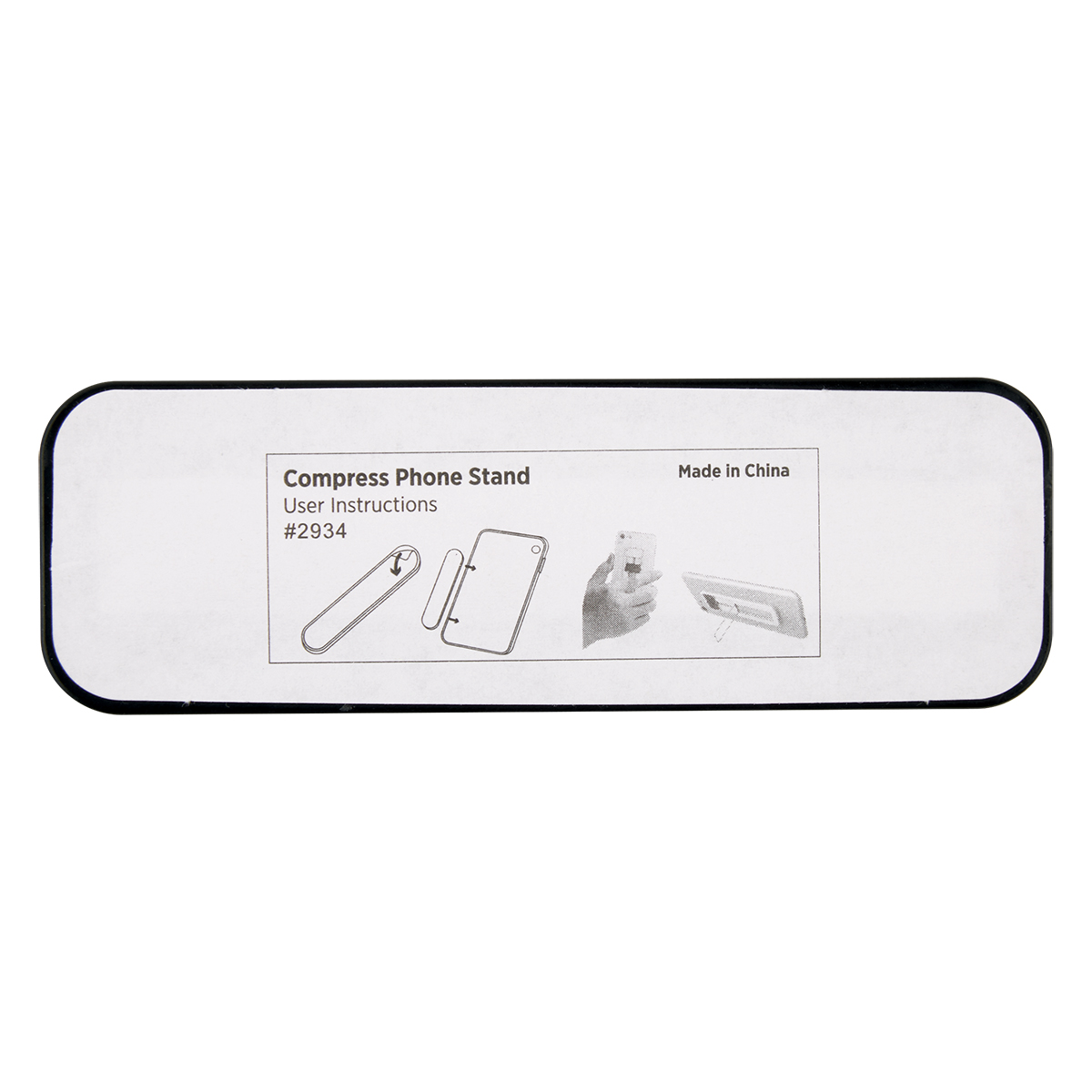 Phone Stand With Finger Loop