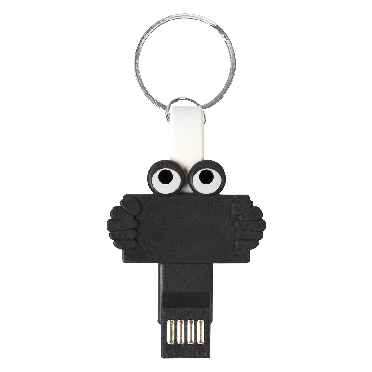 Clipster Buddy 3-In-1 Charging Cable Key Ring