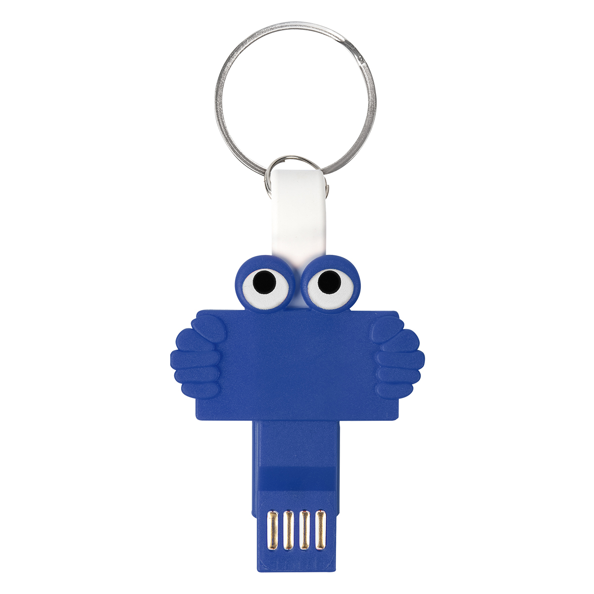 Clipster Buddy 3-In-1 Charging Cable Key Ring