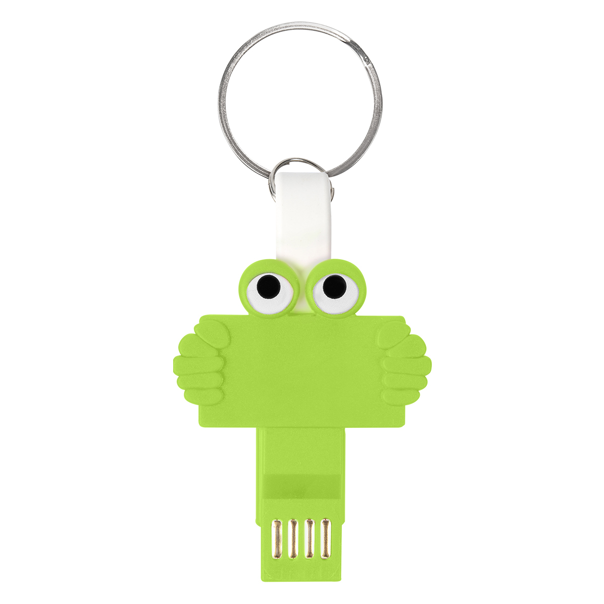 Clipster Buddy 3-In-1 Charging Cable Key Ring