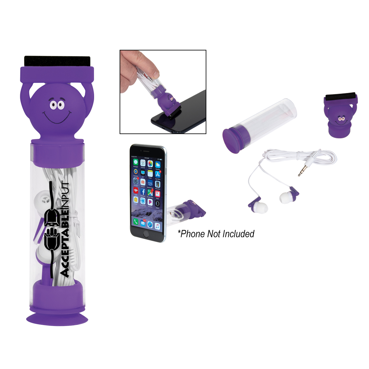 Screen Buddy Earbuds Set-HIT