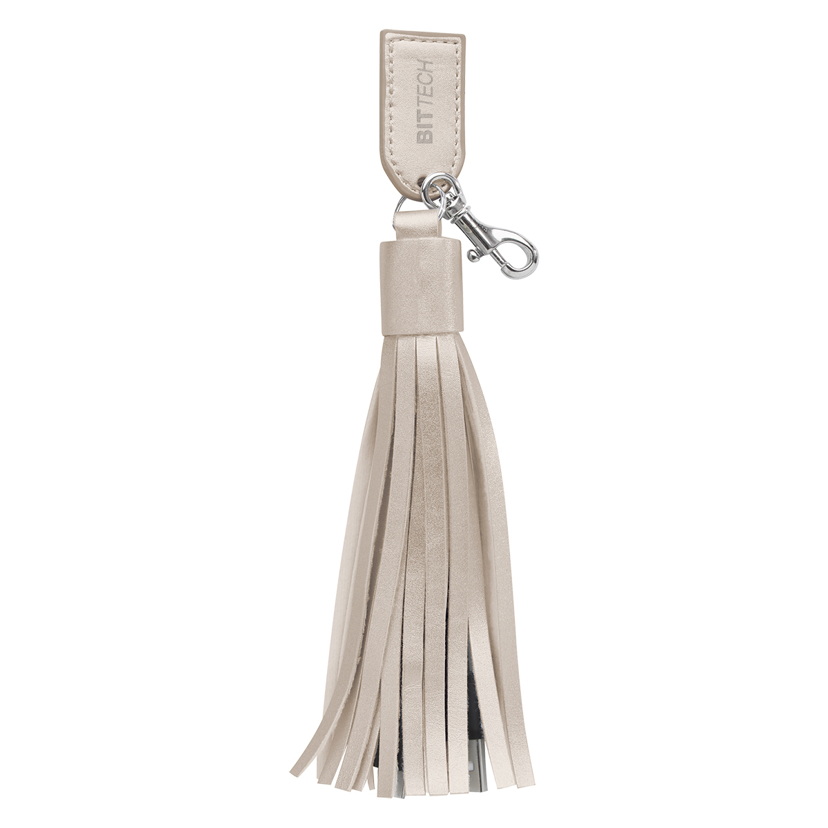 2-In-1 Charging Cables On Tassel Key Ring-HIT