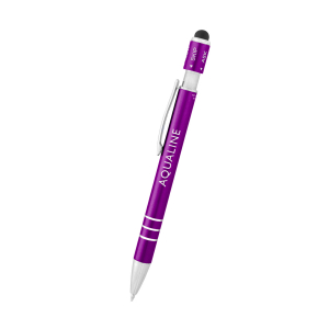 11176 Spin Top Pen With Stylus - Hit Promotional Products
