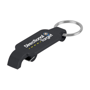 2084 Aluminum Bottle Opener Key Ring - Hit Promotional Products