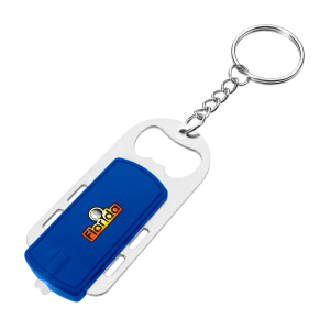 小物 TK 2084 Aluminum Bottle Opener Key Ring - Hit Promotional Products