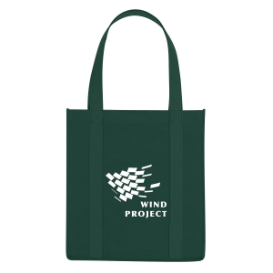 3398 Geometric Non-Woven Recycled Shopping Tote Bag - Hit
