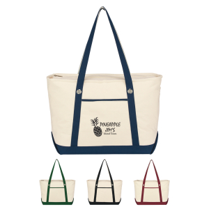 トートバッグ KB-5 tote bag 3235 Large Starboard 24 Oz. Cotton Canvas Tote Bag - Hit