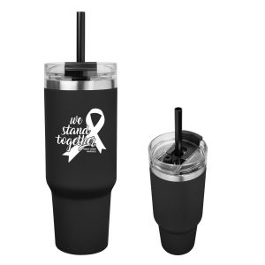 550075 - 40 Oz. Full Color Jackson Intrepid Stainless Steel