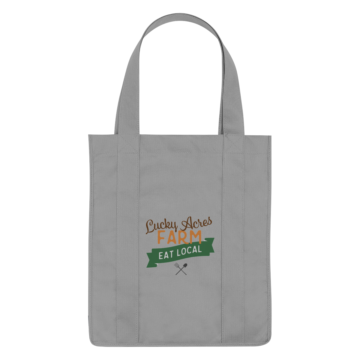 Non-Woven Shopper Tote Bag With 100% RPET Material