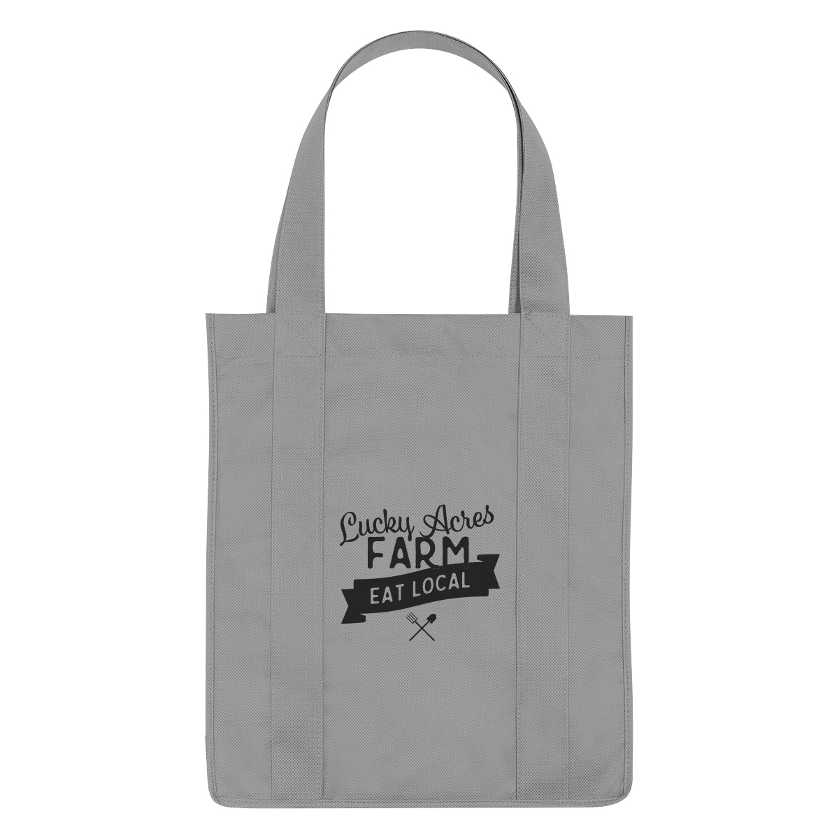 Non-Woven Shopper Tote Bag With 100% RPET Material