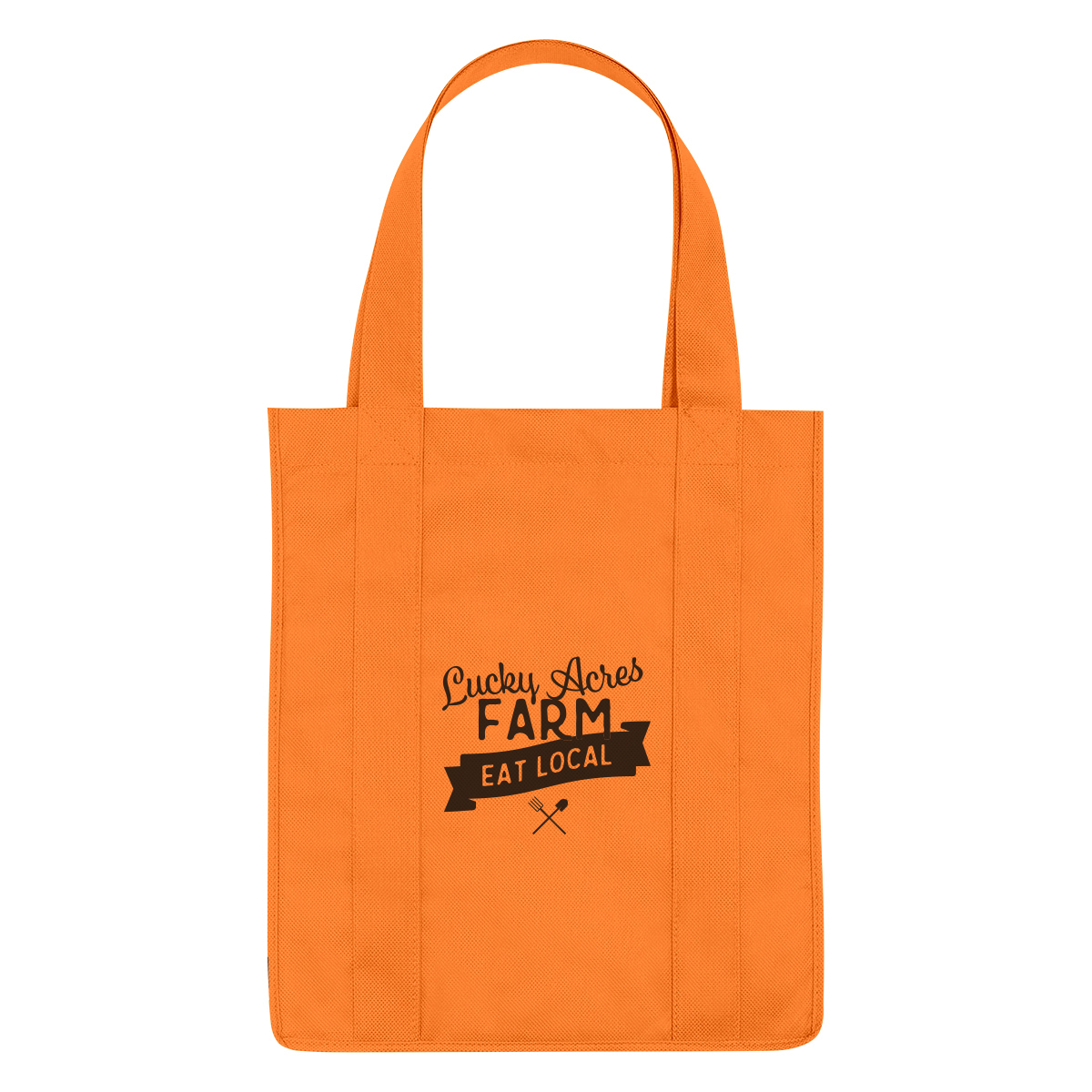 Non-Woven Shopper Tote Bag With 100% RPET Material