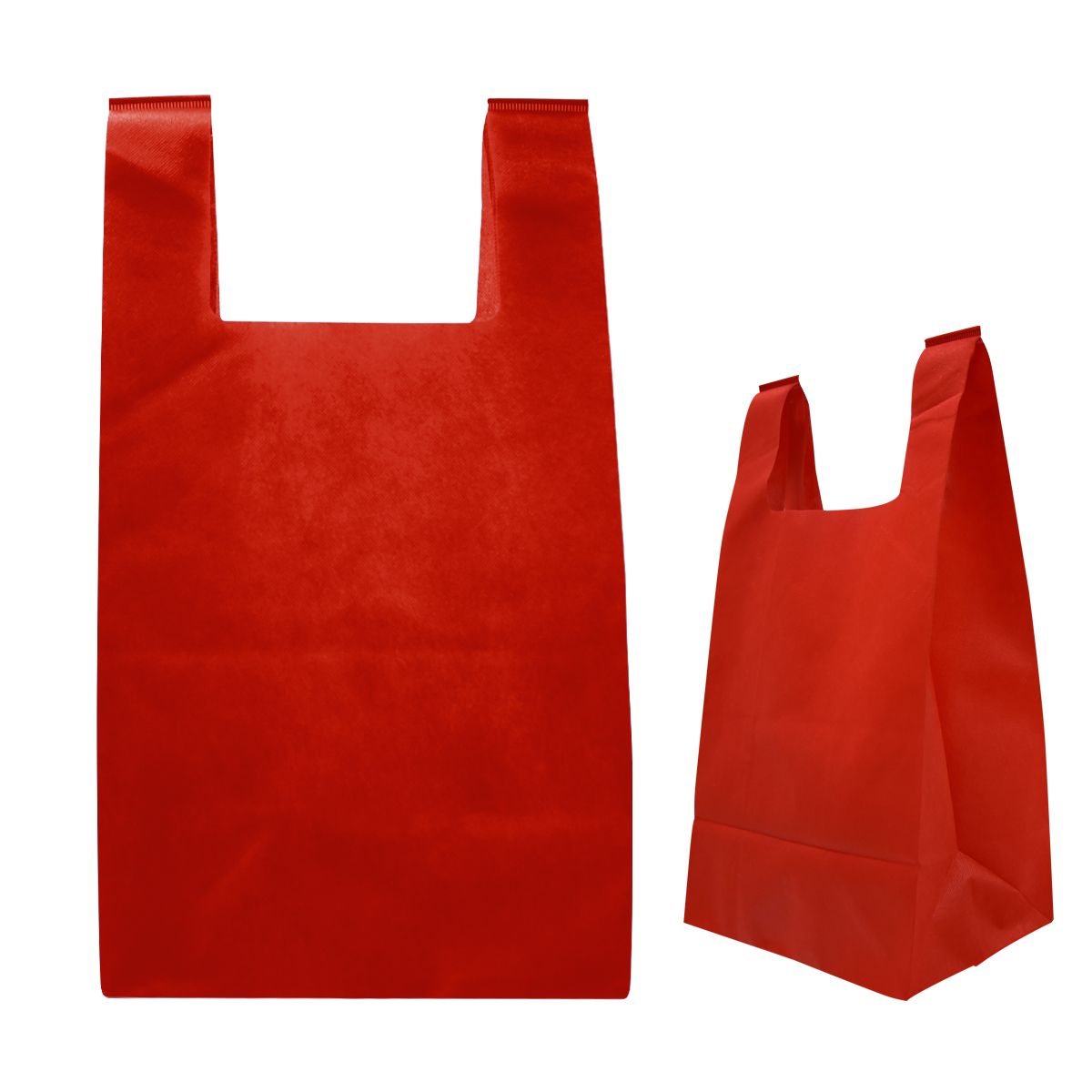 Reusable T-Shirt Style Non-Woven Tote Bag