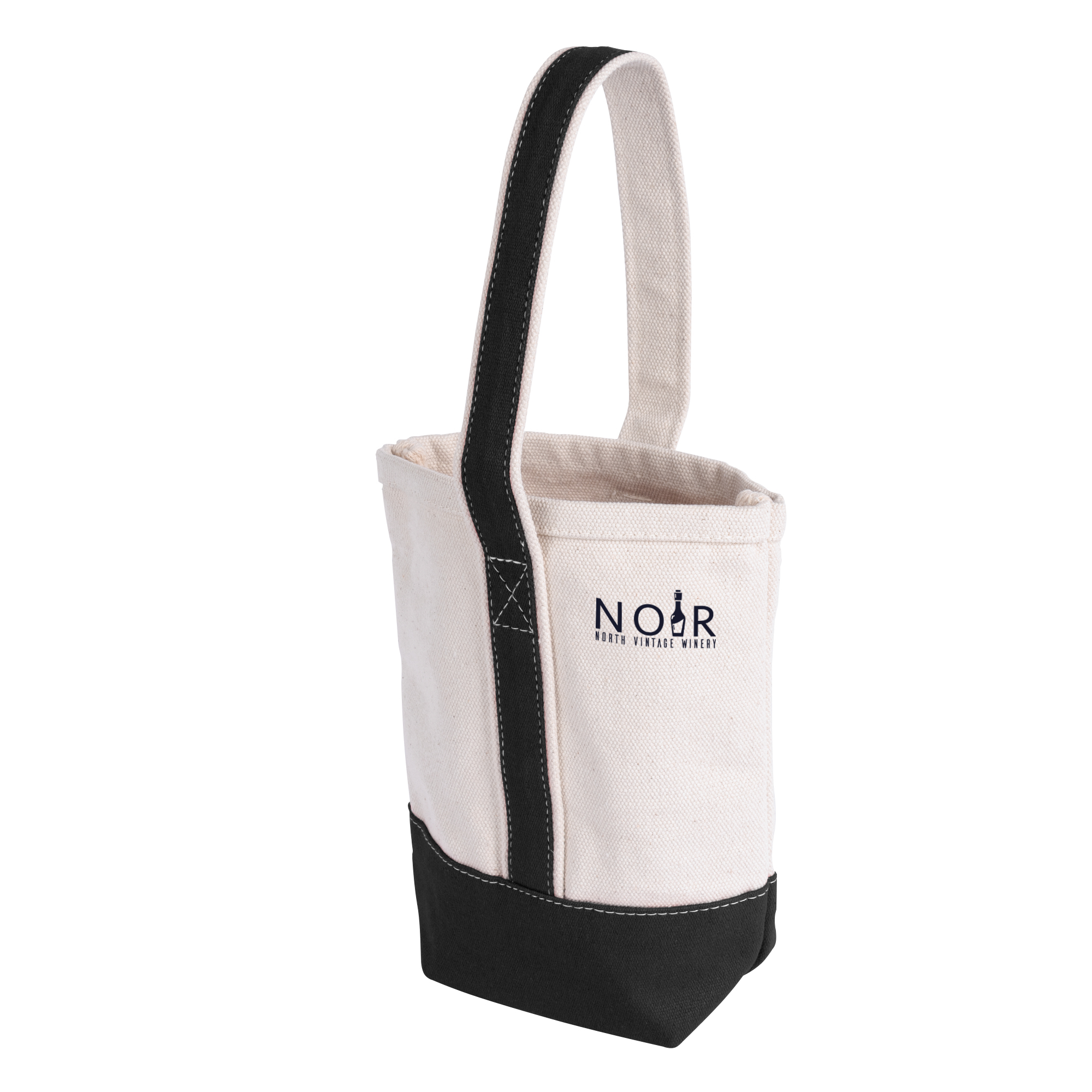 Deux Wine Bottle Tote Bag
