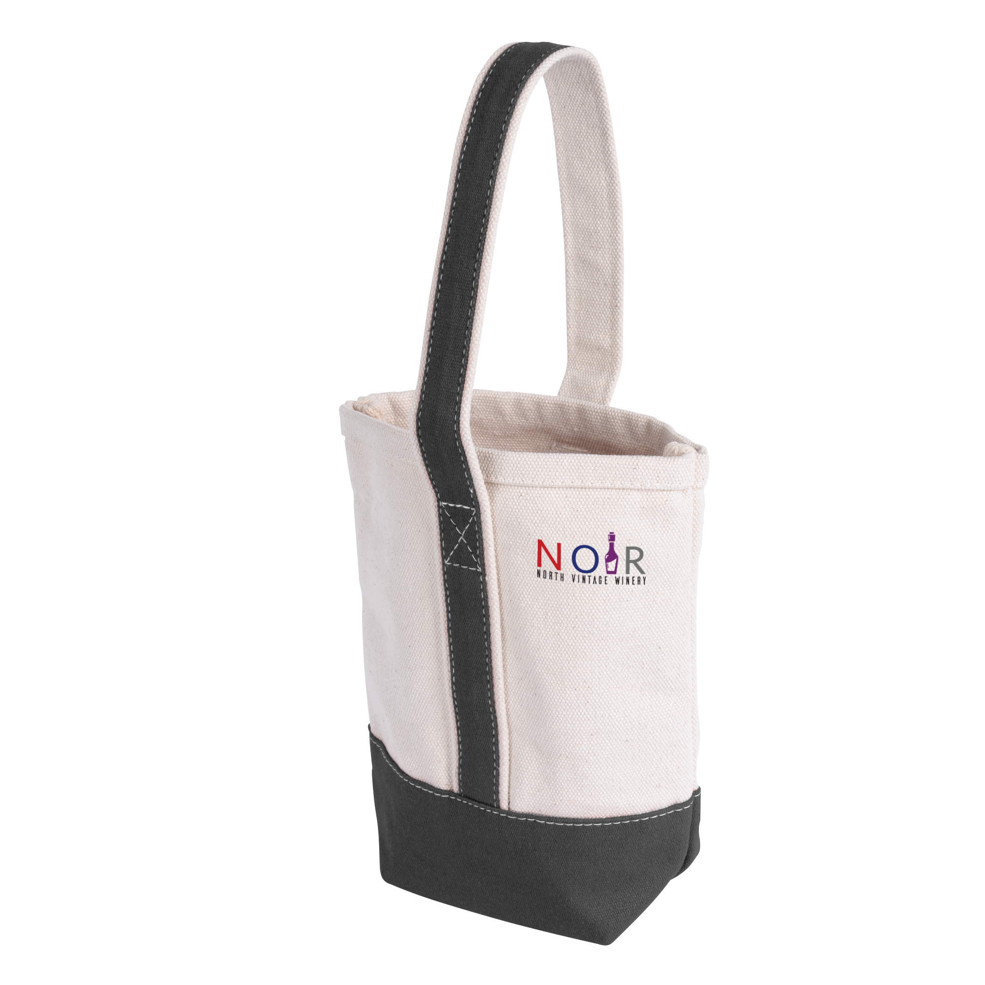 Deux Wine Bottle Tote Bag