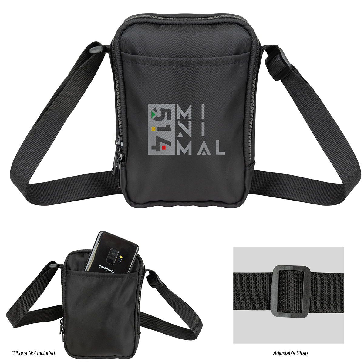 QUICK ACCESS RPET SLING BAG-HIT