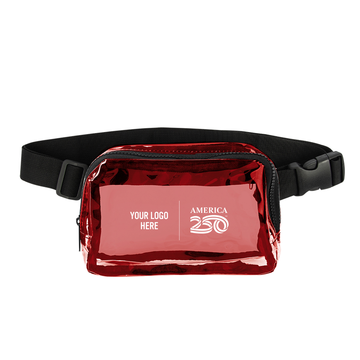 America250™ Clear Belt Bag