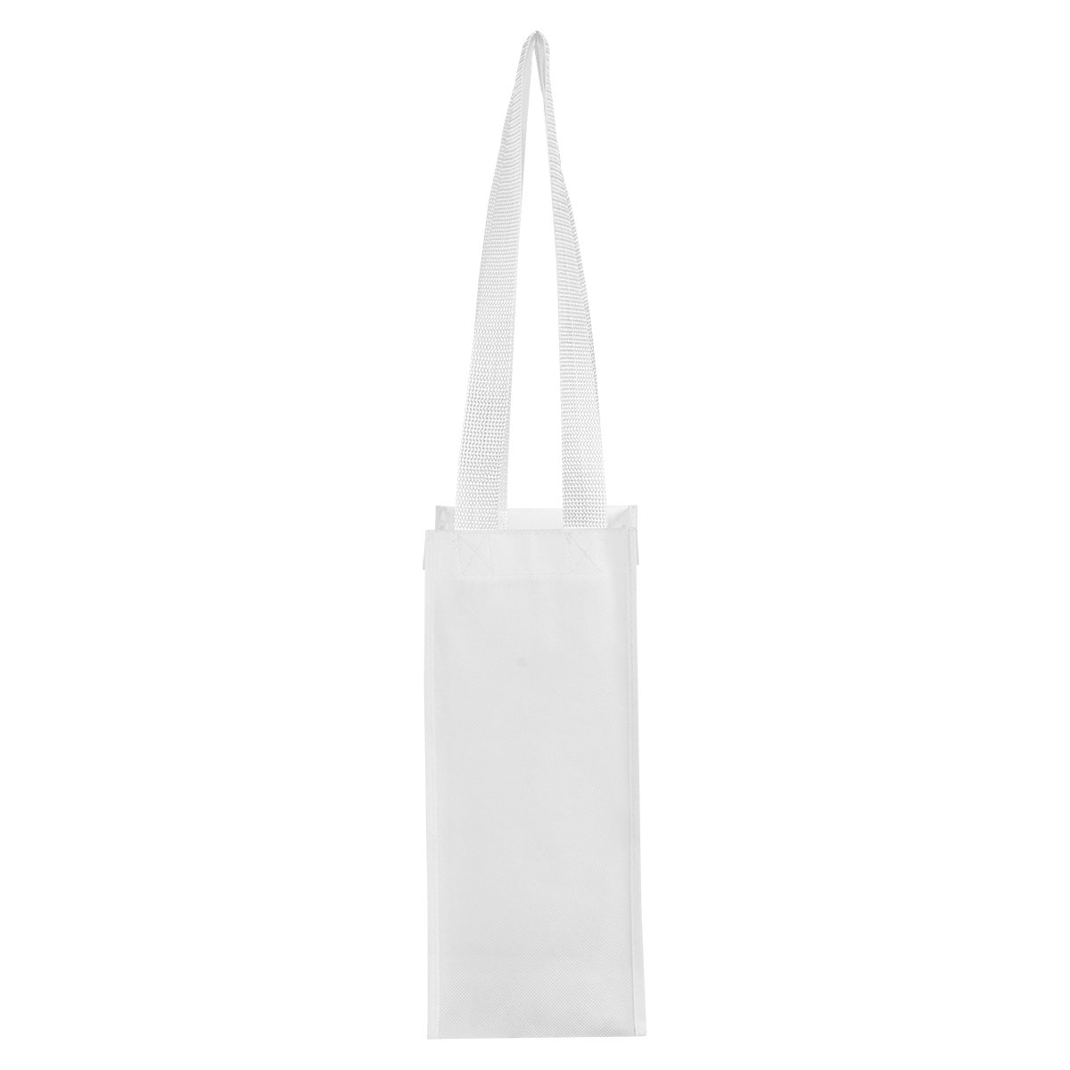 Venice rPET Non-Woven Wine Tote Bag - WHITE