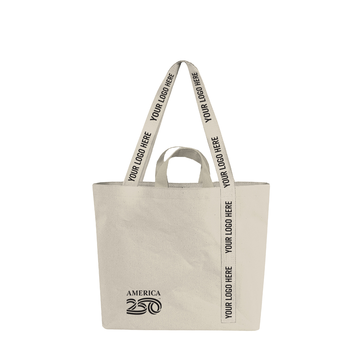 14 Oz. Recycled Mono-Strap Canvas Tote Bag