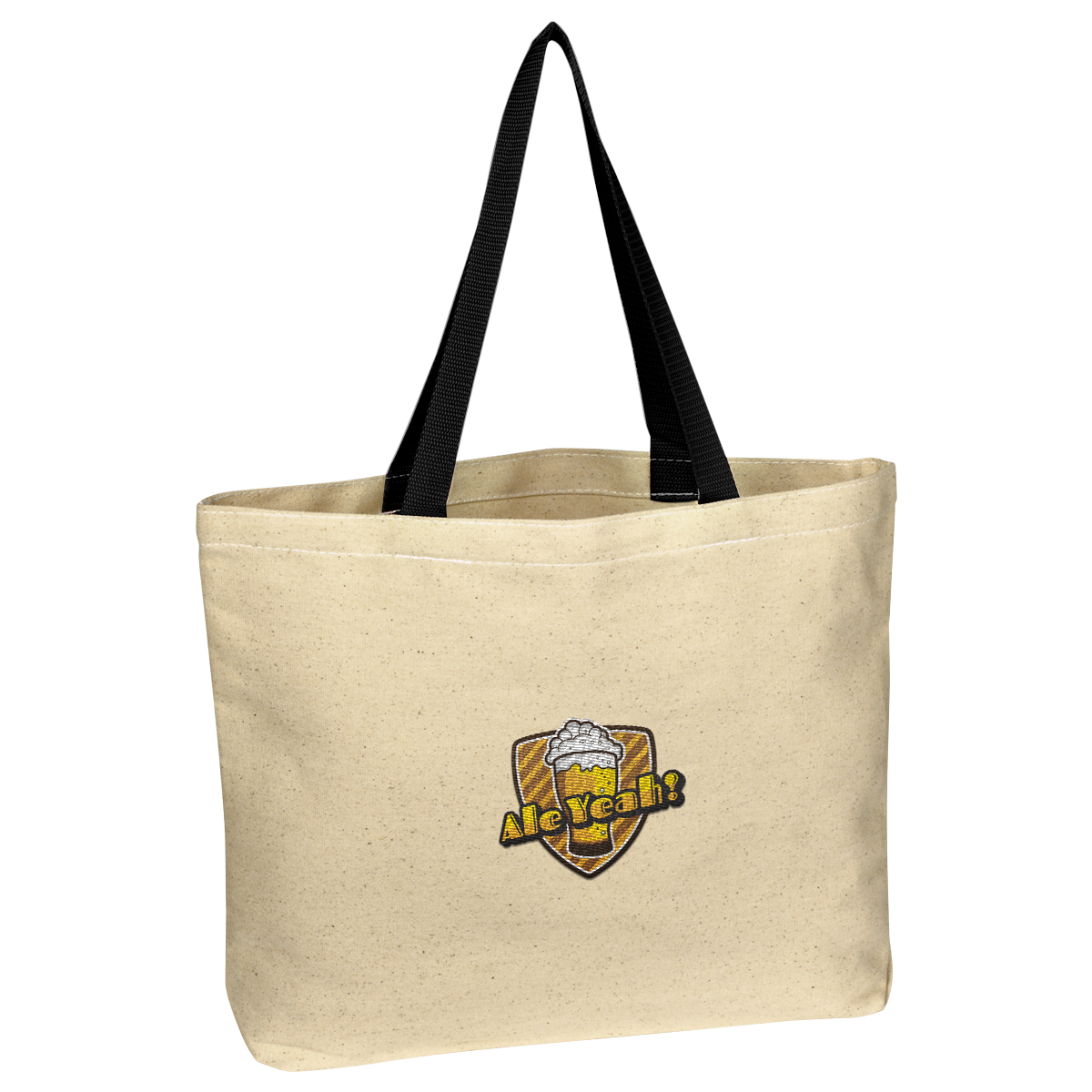 #3019 Natural Cotton Canvas Tote Bag - Hit Promotional Products