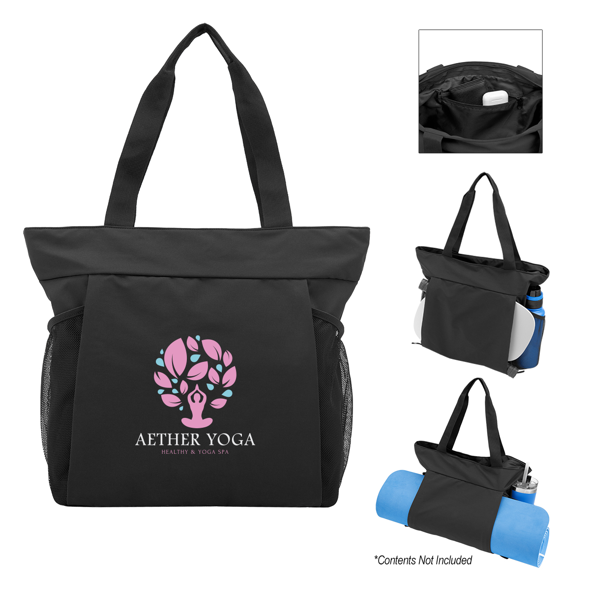 Pulse Recycled Tote Bag custom promotional product