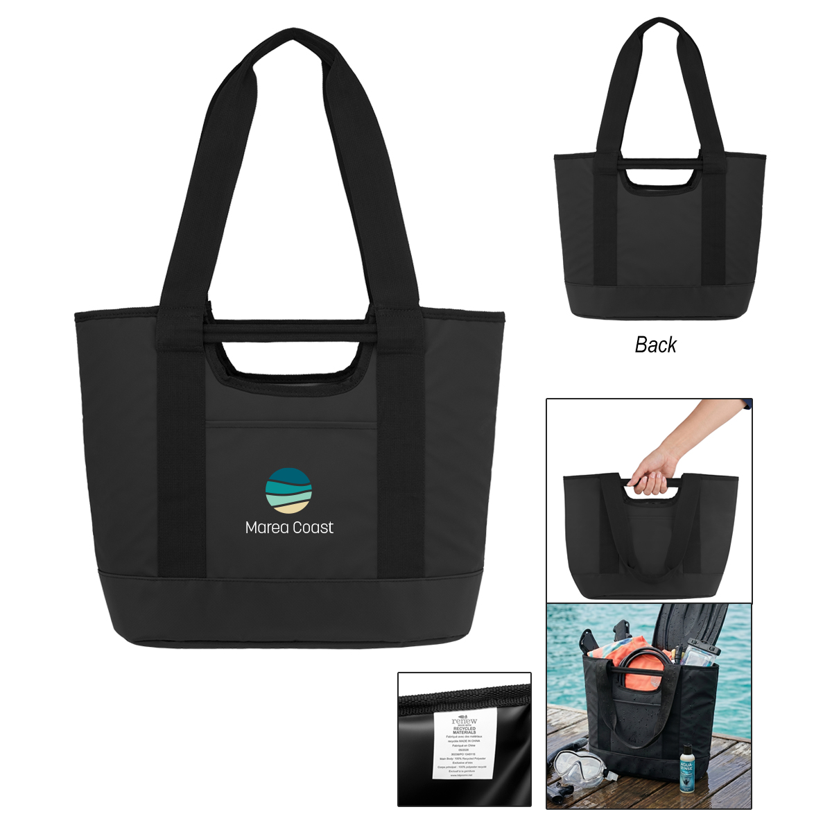 Shoreline rPET Tote Bag custom promotional product