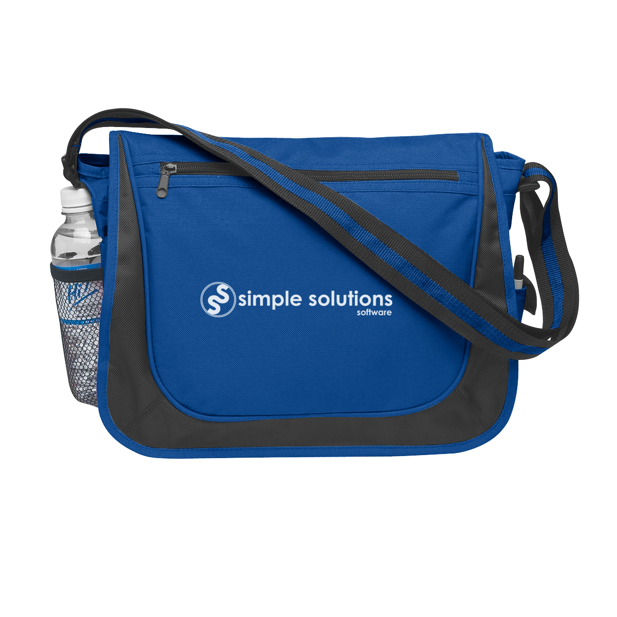 Messenger Bag With Matching Striped Handle-HIT