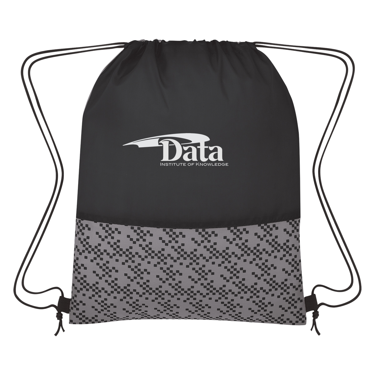 Bitmap Drawstring Backpack-HIT