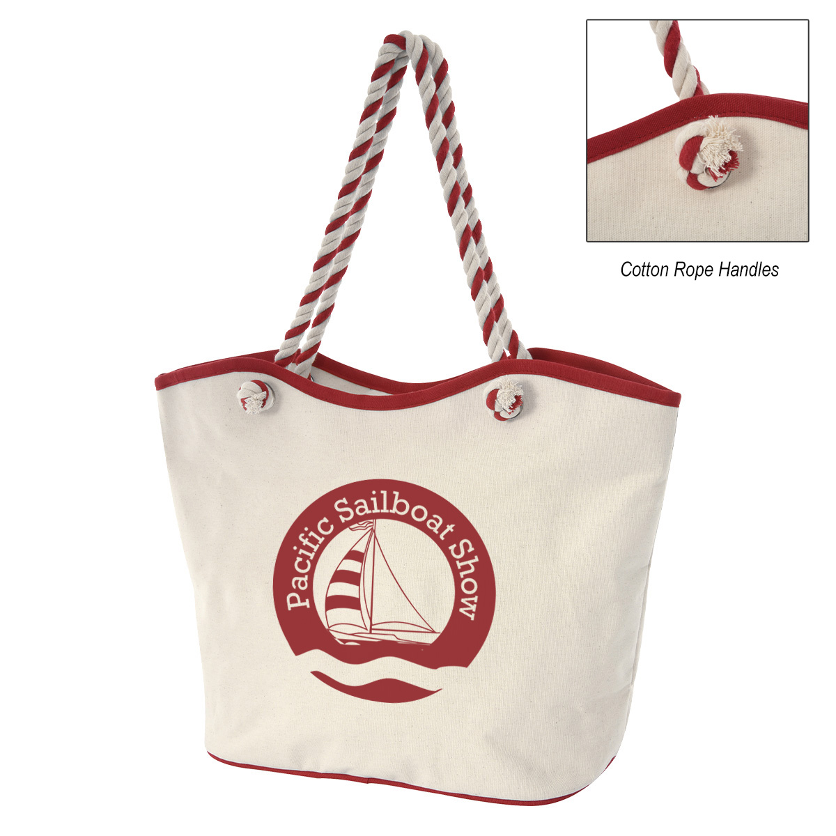 #3214 Maui 8 Oz. Laminated Cotton Tote Bag - Hit Promotional Products