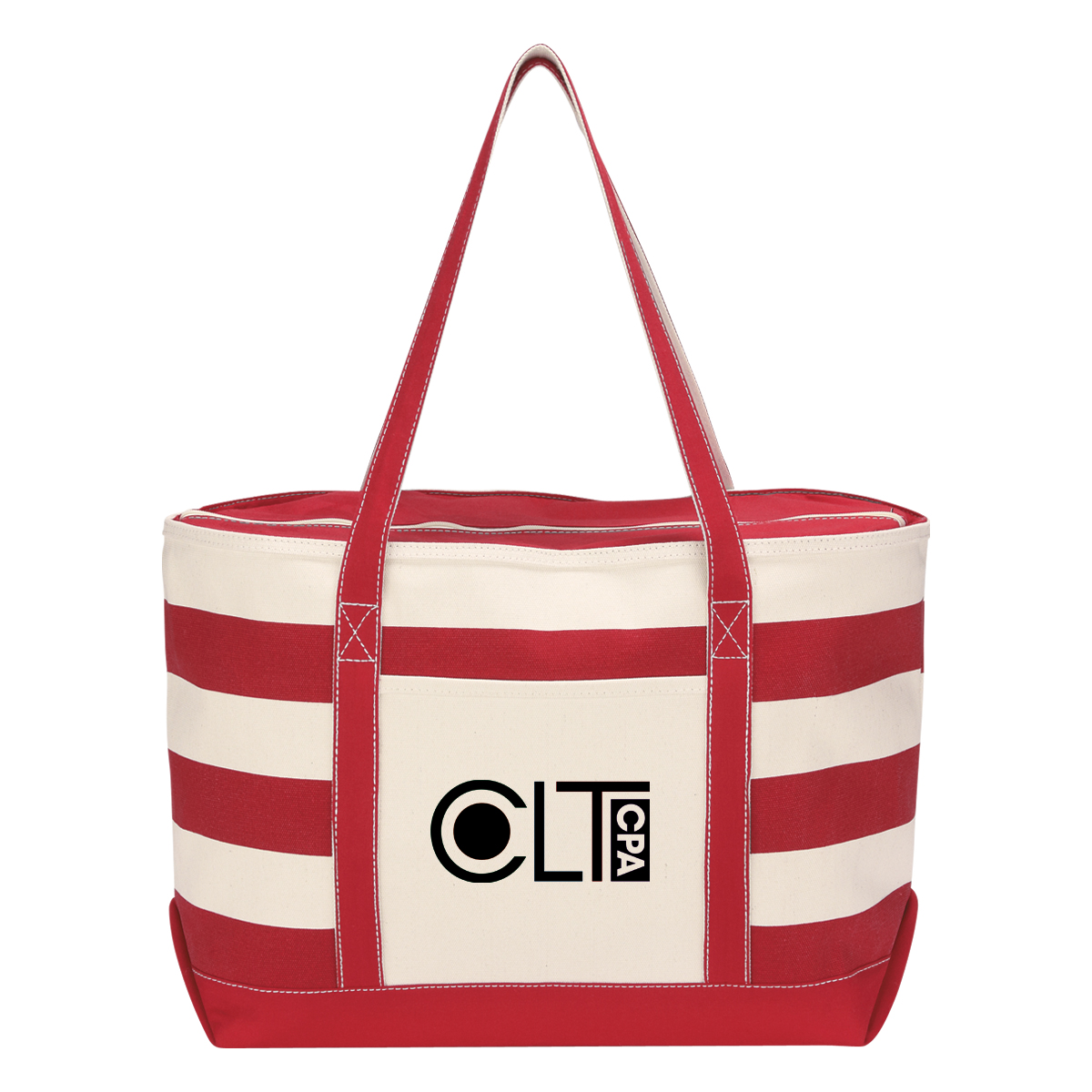 Cotton Canvas Nautical Tote Bag-HIT