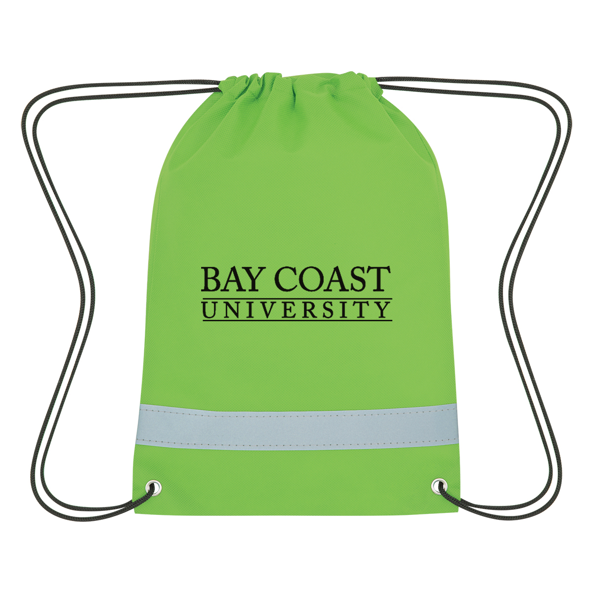 Lil&#39; Bit Youth Reflective Non&#45;Woven Drawstring Bag-HIT