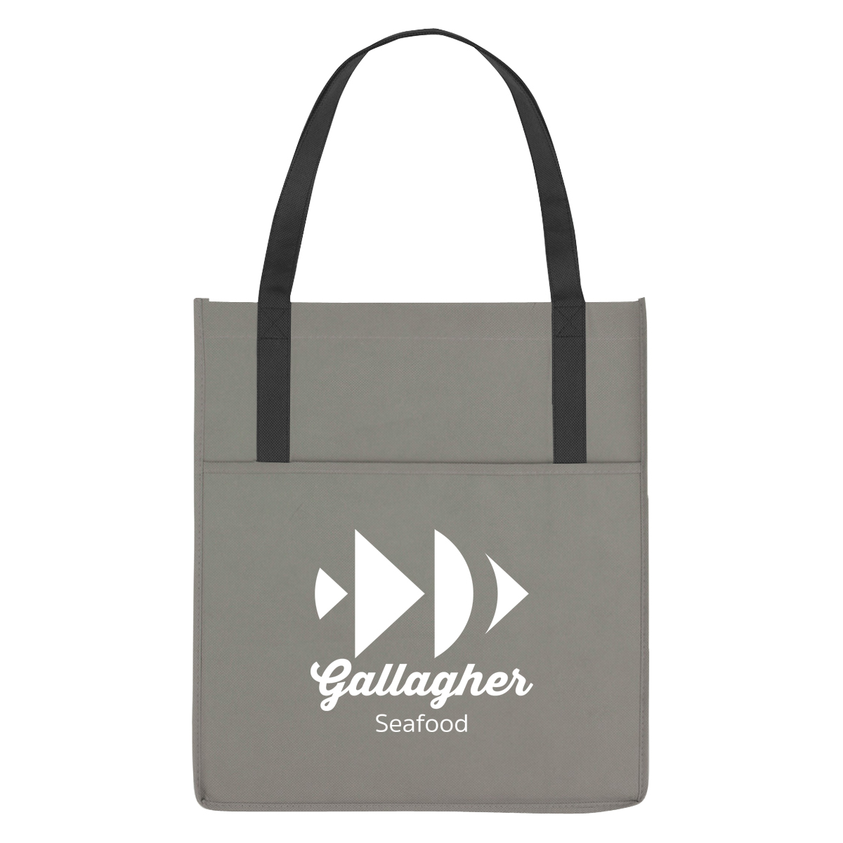 Non&#45;Woven Shopper&#39;s Pocket Tote Bag-HIT
