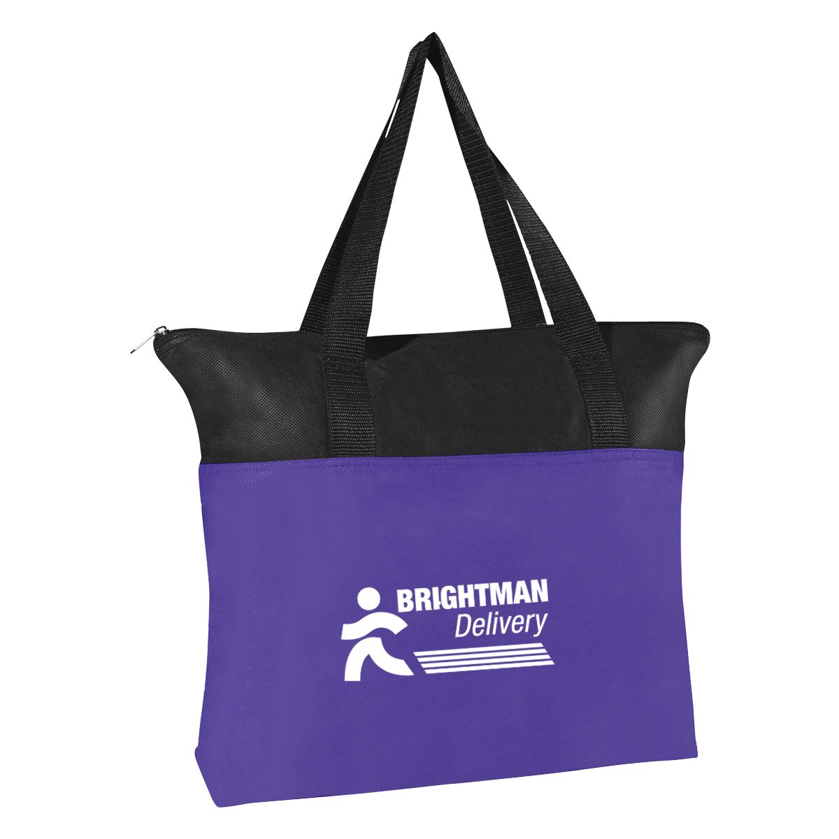 Non-Woven Zippered Tote Bag