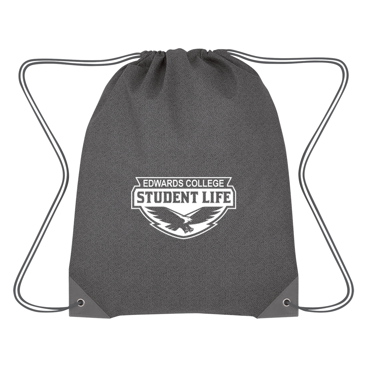 Grayson Non-Woven Drawstring Bag-HIT