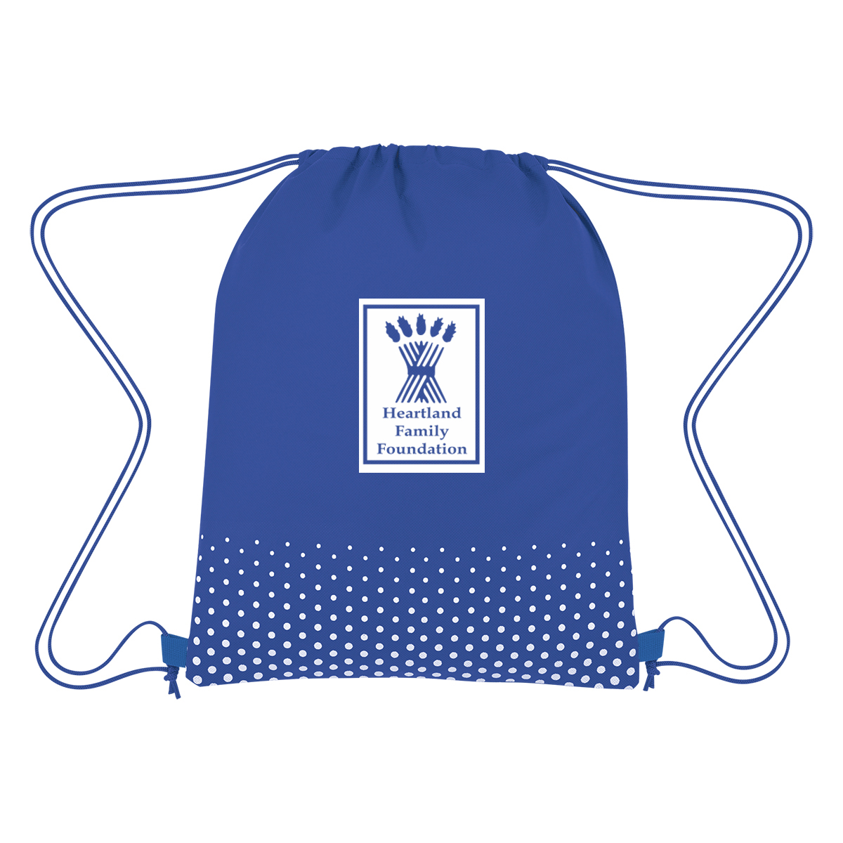 Connect The Dots Non-Woven Drawstring Bag