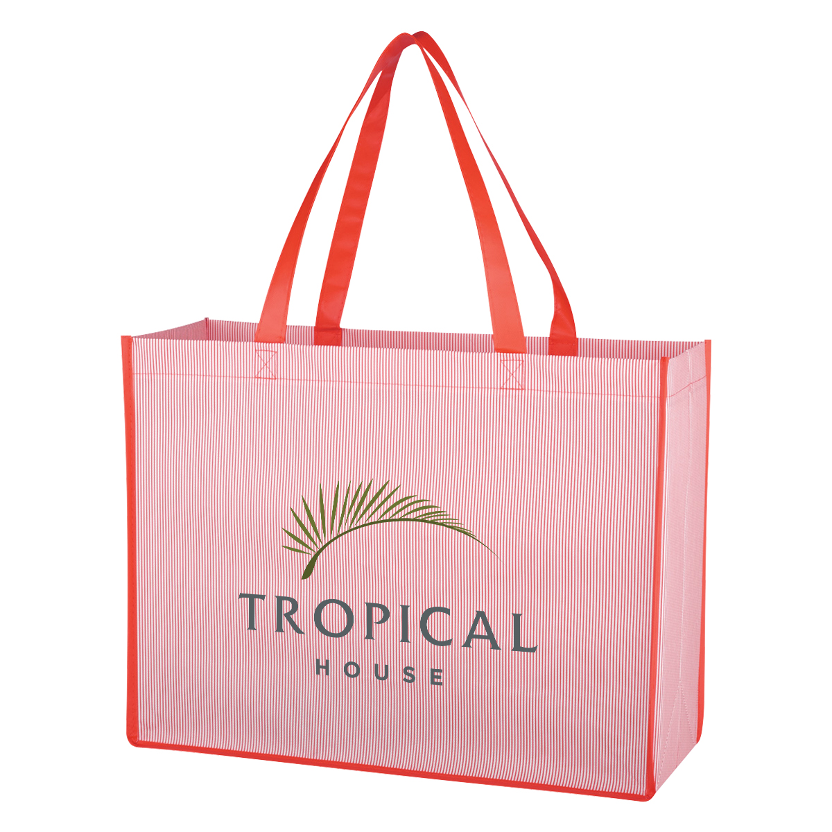 Matte Laminated Non-Woven Bahama Tote Bag