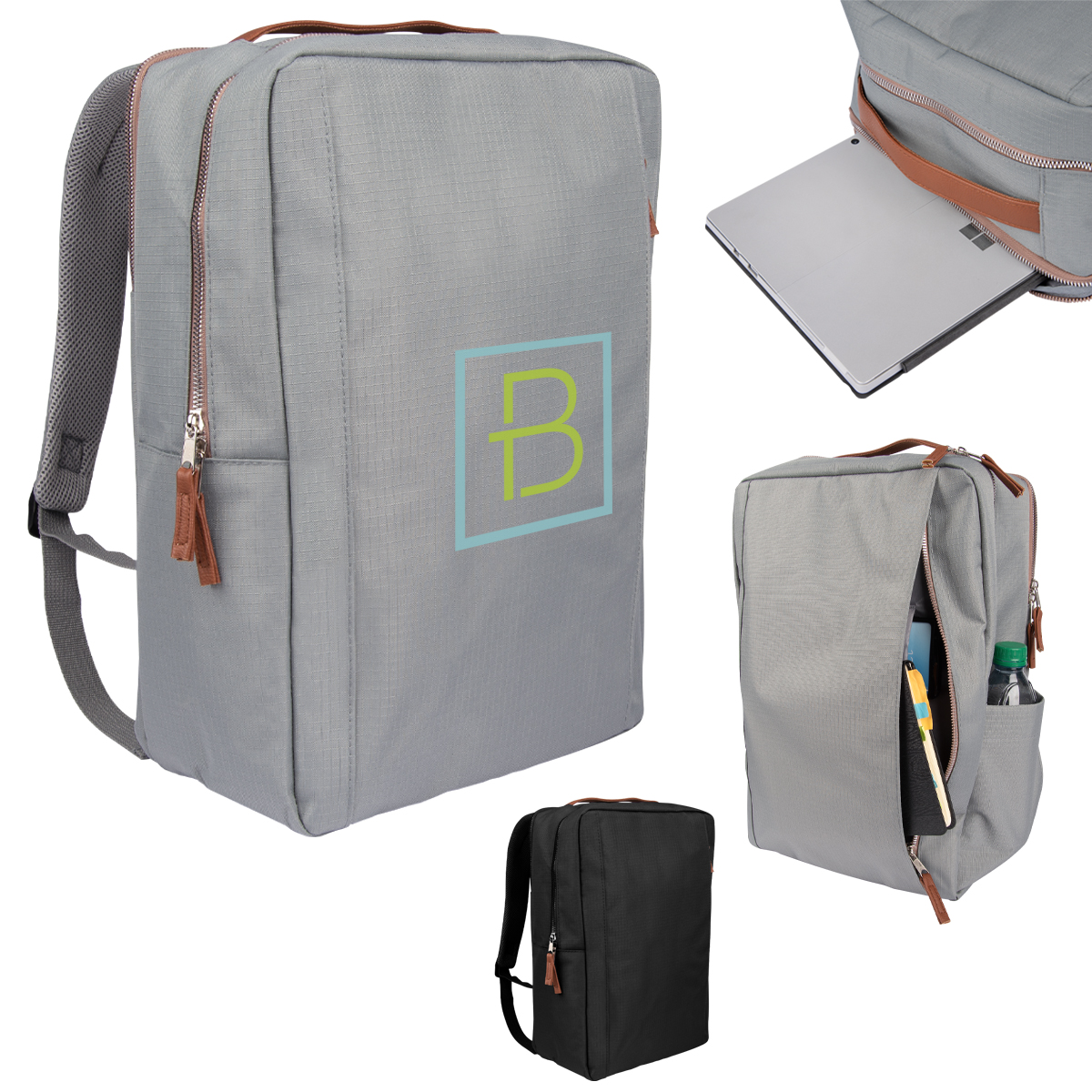 Corporate Structured Laptop Backpack-HIT